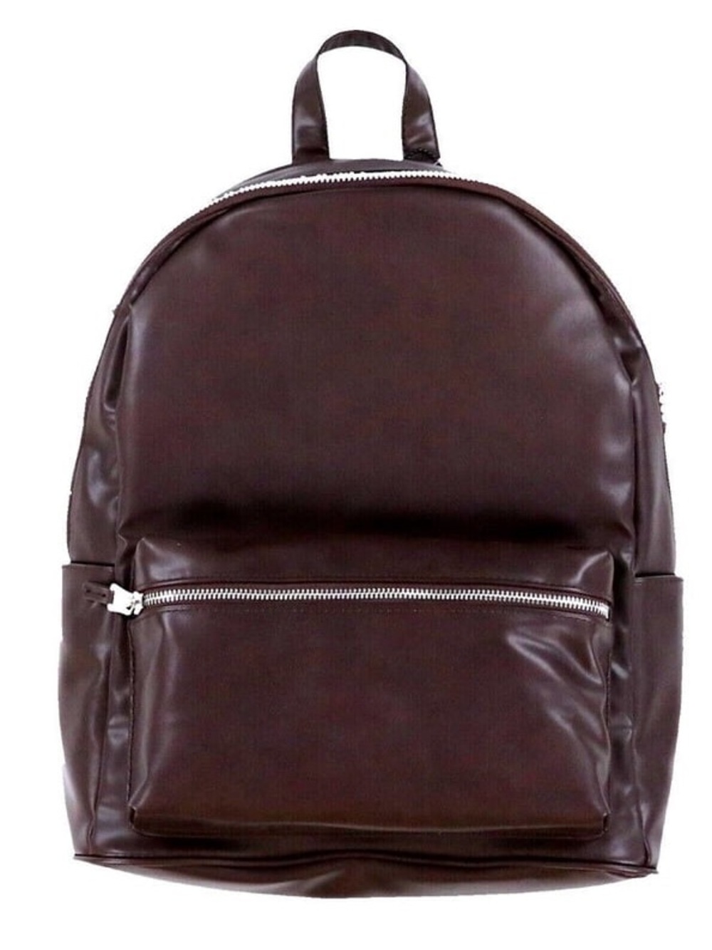 NWT Steve Madden Unisex Leather Dome Backpack and Keychain MSRP $99